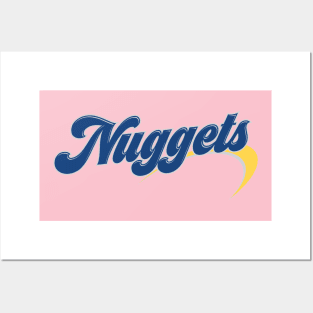Vintage Nuggets Aesthetic Funny Retro Chicken Streetwear Posters and Art